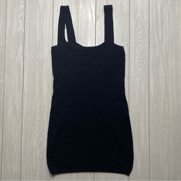 Free People Revolve Black Knit Dress - Picture 7 of 12